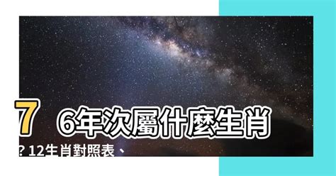 76年次屬什麼生肖|民國76年是西元幾年？民國76年是什麼生肖？民國76年幾歲？